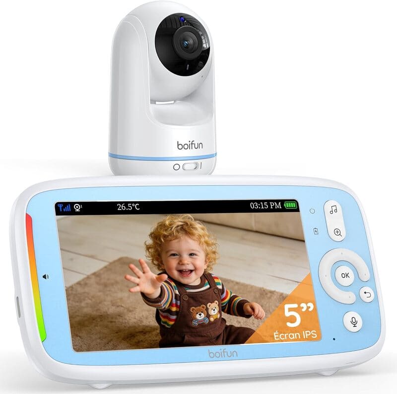 BOIFUN VB805 – Babyphone vidéo sans Wi-Fi : test et avis parents