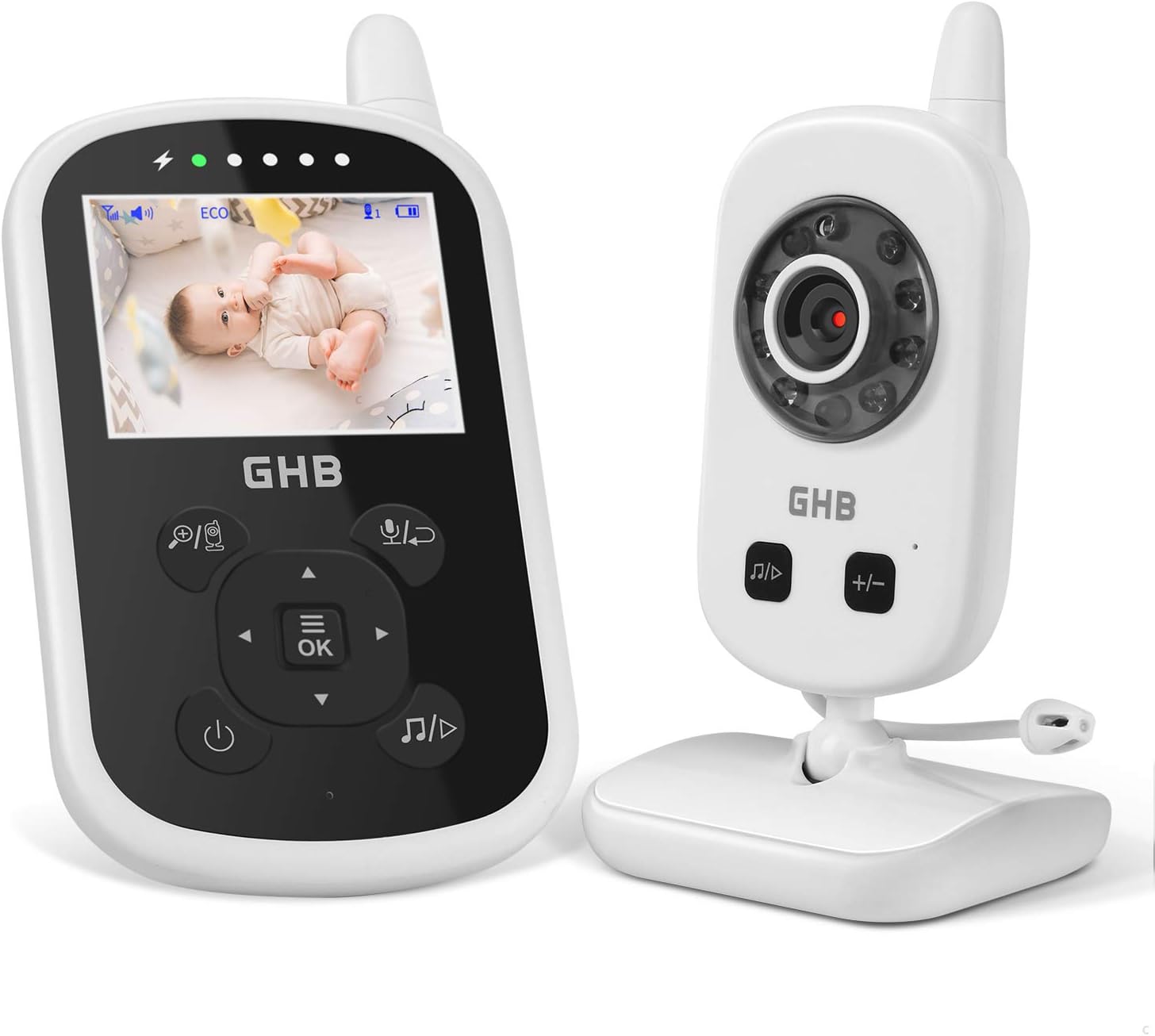 Babyphone sans Wi-Fi : GHB d584