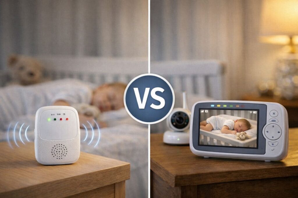 babyphone audio VS babyphone vidéo