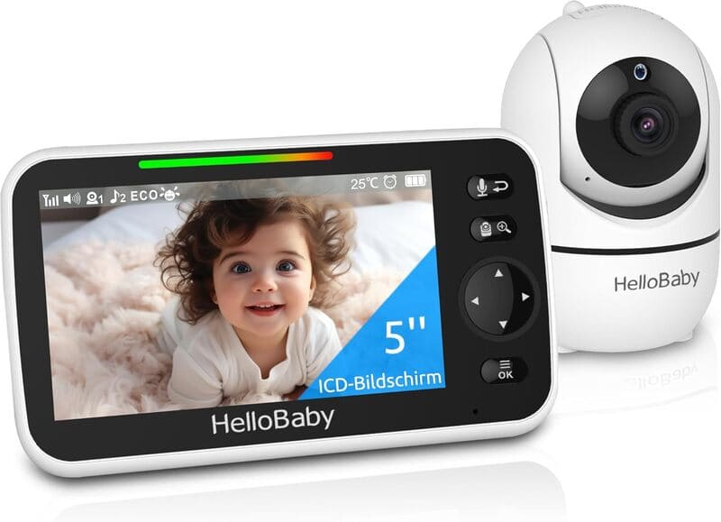 HelloBaby HB6550 – Babyphone sans Wi-Fi : test et avis parents
