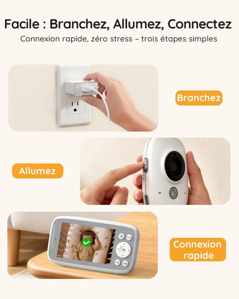 Babyphone 2 caméras : installation