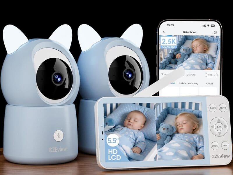 Babyphone CZEview ZY-BM6 : version double caméra