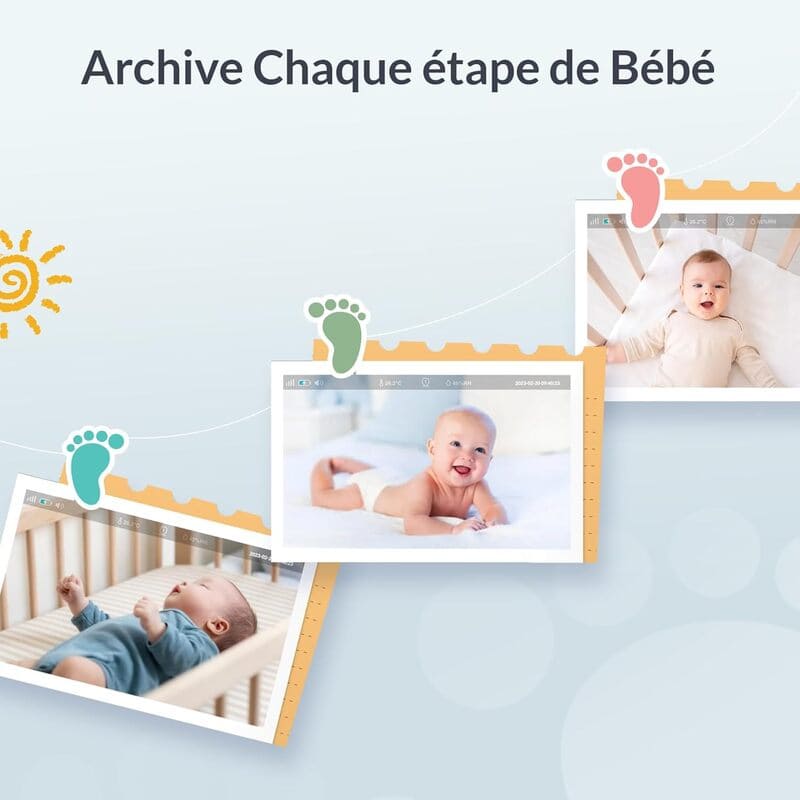 NETVUE Peekababy Cloud : enregistrement de photos