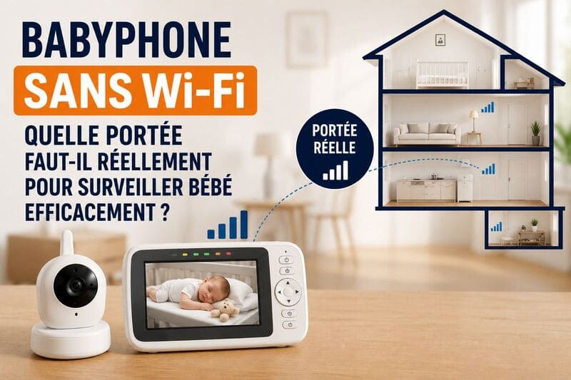 Quelle portée faut-il réellement pour surveiller bébé efficacement ?
